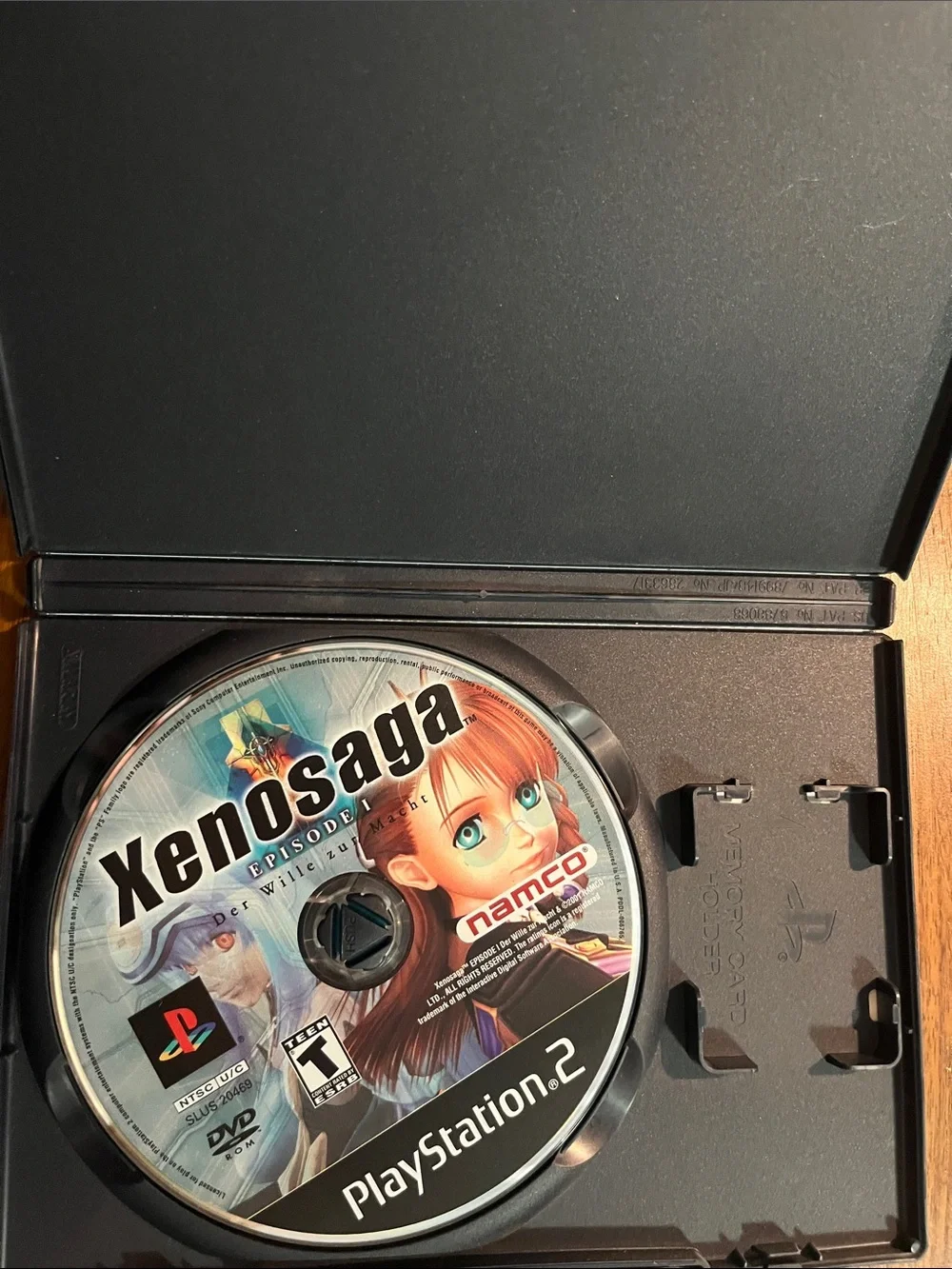 Xenosaga Episode I: Der Wille zur Macht for the PlayStation 2 PS2 No Manual